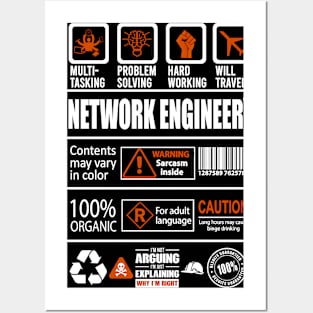 NETWORK ENGINEER Posters and Art